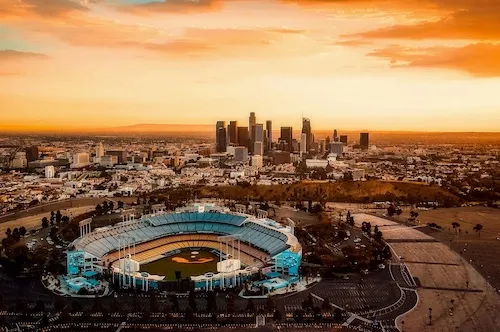 Dodger Stadium in Los Angeles