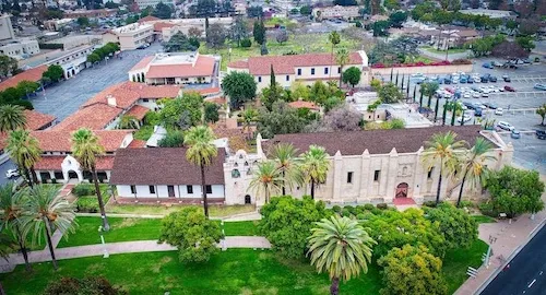 San Gabriel Mission in Los Angeles