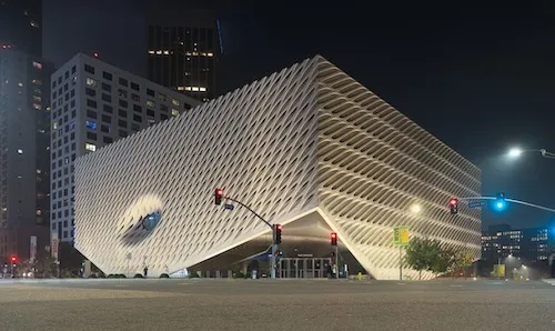 The Broad Museum in Los Angeles