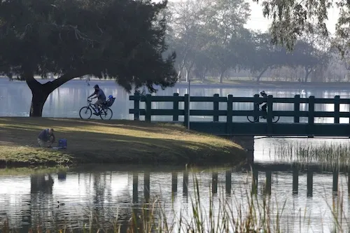 Whittier Narrows Recreation Area in Los Angeles